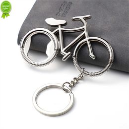 New Creative Bicycle Keychain Metal Beer Bottle Opener Bike Key Rings for Men Waist Buckle Accessories Bag Ornaments Gifts