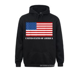 Men's Hoodies & Sweatshirts American Flag And Rifles Patriotic Hoodie Long Sleeve Printing Oversized Man Winter Fall Clothes