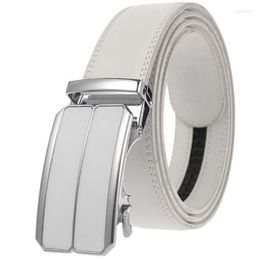 Belts Luxury Brands Gifts For Men Leather Metal Automatic Buckle High Quality Belt Designer LY1701-08-1