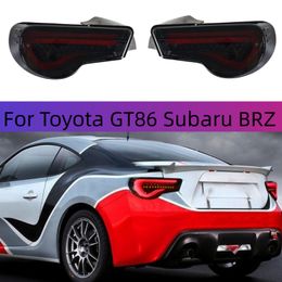 Auto Tail Lens for Toyota GT86 Subaru BRZ Taillight Assembly LED Running Lights Brake Streamer Turn Signals