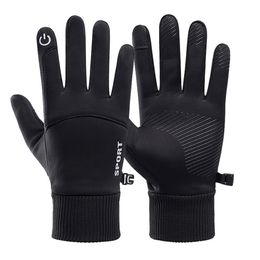 Cycling Gloves Winter Waterproof Men's Gloves Windproof Sports Fishing Touchscreen Driving Motorcycle Ski Non-slip Warm Cycling Women Gloves 230518