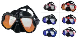 Tauchmaske, verstellbar, Silikon, für Erwachsene, Schnorchelmaske, Schwimmen, Googles, Bergungsbrille, professionelle Tauchausrüstung
