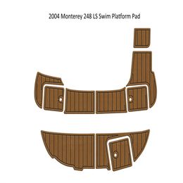 2004 Monterey 248 LS Swim Platfrom Step Pad Boat EVA Foam Faux Teak Deck Floor