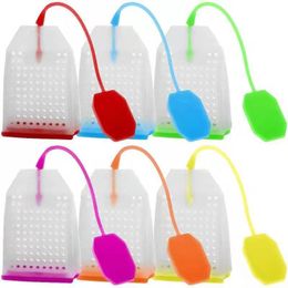 Silicone Tea Ball Tea Strainers Home Coffee Vanilla Spice Philtre Diffuser Reusable 6 Colours