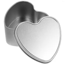 Plates Empty Heart Shaped Box Sublimation Tin Iron Storage Candy Holder Metal Candies