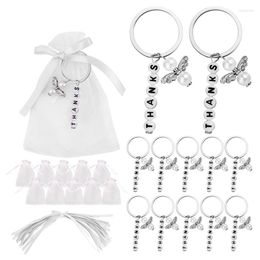 Keychains 20 Sets Baptism Party Favors Wedding Thanks Style Keychain With Drawstring Communion Birthday