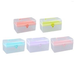 Nail Art Kits Case Two Tier Organiser Box For Rhinestones Beads Jewellery