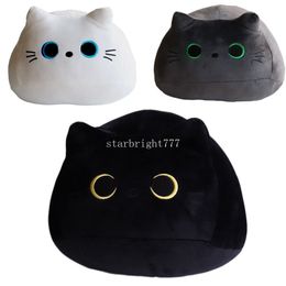 Lovely Cat Plushie Toys Cute Fat Kitten Pillow Stuffed Soft Animal Cushion Squishy Toy for Children Girls Xmas Gifts Kawaii Pillow Plush Doll