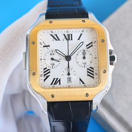 Watch Automatic Mechanical 7750 Movement Mens Watches 43MM Waterproof Sapphire Wristband Montre de Luxe