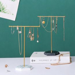 Jewellery Stand 1pcs Display For Both Men And Women Minimalist Style Desktop Finishing T Shaped Ornaments 230517