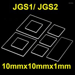 Quartz Square Glass Sheet JGS1/ JGS2 High Temperature Resistance Acid And Alkali Ultra-thin 10x10x1mm