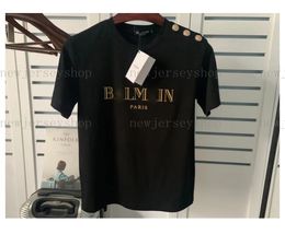Camiseta de diseñador de lujo para hombre, camisetas con estampado de letras negras y rojas, camisetas de diseñador de marca de moda de manga corta, camisetas de tamaño asiático S-XXL 2023