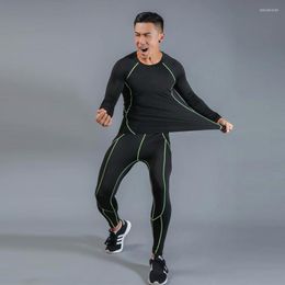 Racing Jackets 2023 Sports Compression Underwear Men And Women Long Autumn Winter Running Shoes Training Leggings