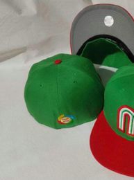 Mexicos Baseball Team Full Closed Caps Summer SOX LA NY letter gorras bones Men Women Casual Outdoor Sport Flat Fitted Hats Chapeau Cap casquett A3