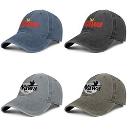 Wawa Unisex denim baseball cap cool fashion personalized classic hats Inc Logo251O
