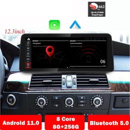 Android 11 Car Radio Multimedia Player For BMW 5 Series E60 E61 E63 E64 E90 E91 E92 E93 CCC/-CIC CarPlay GPS Navigation