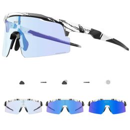 Outdoor Eyewear SCVCN Cycling Glasses Man Photochromic Cycling Sunglasses UV400 Outdoor Woman Bike Eyewear MTB Bicycle Glasses Sports Goggles P230518