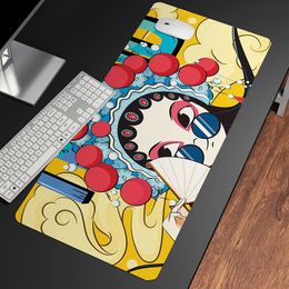 Mouse Pads Wrist Rests Kawaii Gaming Mouse Pad Student Desk Pad Anti-slip Rubber Pad Cute Mouse Mats Keyboard Table Mat 525*372mm 230518