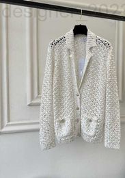 Women's Sweaters Designer New 2023 spring jacket designer Fashion - autumn winter Sequins Leisure s cardigan irthday Mother's Day Gift OEDR