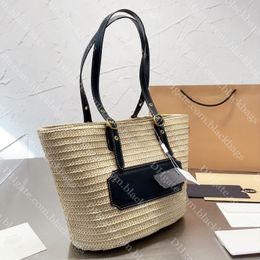 Large Capacity Handbag Classic Grass Tote Bag Designer Bag For Women Travel Shopping Bags Outdoor Casual Beach Handbags