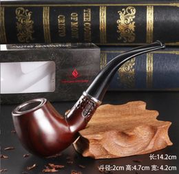 Smoking Pipes New product supply imitation solid wood resin carved pipe