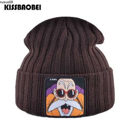 Beanie/Skull Caps Women Winter Knit Hats For Men Embroidery Beanie Cap Skullies Men Design Hat Women Fashion Warm Beanies Caps J230518