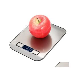 Weighing Scales Precision Digital Kitchen Baking Scale Weight Nce Portable Mini Electronic 5000G/1G Drop Delivery Office School Busi Dh7H0