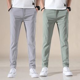 Men's Pants Spring Summer Autumn Men's Golf Pants High Quality Elasticity Fashion Casual Breathable Trousers 230518
