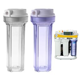 Appliances 808F Transparent Water Purifier Philtre Bottle 4/2 Point Interface Clear Filtration