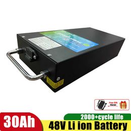 48V 20Ah 25Ah 30Ah 12Ah 15Ah 18Ah Lithium Ion Battery Li ion BMS for Harley Citycoco Scooter Bicycle +3A Charger