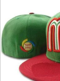Mexicos Baseball Team Full Closed Caps Summer SOX LA NY letter gorras bones Men Women Casual Outdoor Sport Flat Fitted Hats Chapeau Cap Size casquett a2