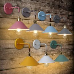 Wall Lamps Long Sconces Glass Lamp Wireless Rustic Home Decor Applique Mural Design Waterproof Lighting For Bathroom