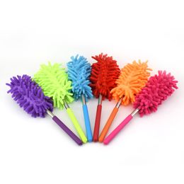 new Scalable Microfiber Telescopic Dusters Chenille Cleaning Dust Desktop Household Dusting Brush Cars Cleaning Tool dh9322