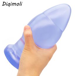 Adult Toys Huge Anal Plug Dildos Stimulate Anus and Vagina Big Butt Masturbator Soft Penis Dilator Sex for Women Men 230519