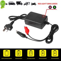 New 12V 1.3A Motorcycle Charger Smart Toy Car Power Charging Adapter For Rechargeable AGM Gel Lead Acid Battery 5AH 7AH 9AH 12AH