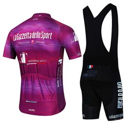 Sets 2023 New Pro Bicycle Team Short Sleeve Maillot Ciclismo Men's Jersey set Summer breathable Cycling Clothing Suit P230522