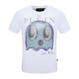 Men's T Shirts BEAR Men's JERSEY T-SHIRT ICONIC Classic With Crystal Skull Cotton T-shirts Men Tops Comfortable Tees 1026