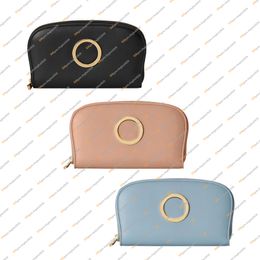 Ladies Fashion Designer Luxury Blondie Long Style Zippy Wallet Key Pouch Coin Purse Credit Card Holder TOP Mirror Quality 725216 Business