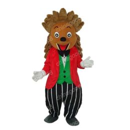 Performance Hedgehog Mascot Costume Halloween Christmas Fancy Party Dress Cartoon Character Outfit Suit Carnival Party Outfit For Men Women