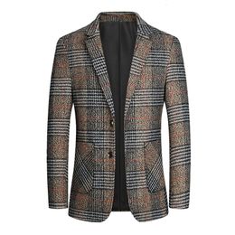 Men's Suits Blazers No Ironing Business Casual Men's Blazers Suits Men Clothing Trend Coats Slim-fit Single Top 230519