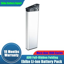Backup Lithium Battery Pack 36V 9.6Ah 10.4Ah 14Ah 48V 10.5Ah for 250W 350W 500W ADO A16 A20 Folding City Commuter Electric Bike