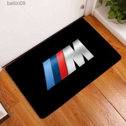 Carpets Doormat Entrance Door Mat B-Bmw Linving Room Carpet Foot Mats Home Decor Accessories Rug Rugs Carpets Kitchen Bathroom Bath T230519