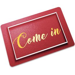 Pillow /Decorative Personality Rubber Thin Floor Mat Anti-Slip Tapete Mats Kitchen Doormat Welcome For Front Door