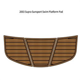 2003 Supra Sunsport Swim Platform Step Mat Boat EVA Foam Teak Deck Flooring Pad