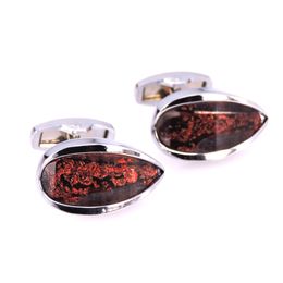 Jewellery Fashion shirt cufflink for mens Brand silvery Crystal Fashion cuff link Button male High Quality Wedding Free Shipping