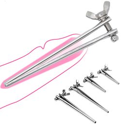 Adult Toys Erotic Sex Urethral Dilator Catheter Stimulator Stainless Steel Penis Insert Plug Probe Sounding Rods Masturbators For Men 230519