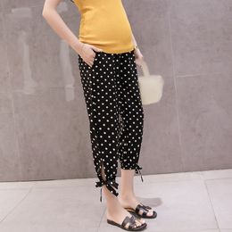 Fashion novelty women pant classical summer maternity outdoor daily wear summer multi size thin street women pants pregnancy clothes trendy ba025 B23