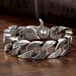 Chain HX Domineering Bracelet Men's Personality Cool Niche Design Trendy Brand Jewellery Birthday Gift for Boyfriend Bracelets 230518