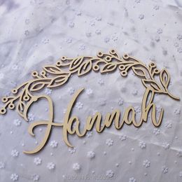 Party Decoration Nursery Sign Name Custom Calligraphy Personalised DecorParty