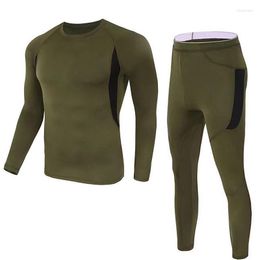 Men's Thermal Underwear Mege Winter Tactical Sets Outdoor Compression Fleece Sweat Quick Drying Soft Warm Light Bottom Clothing